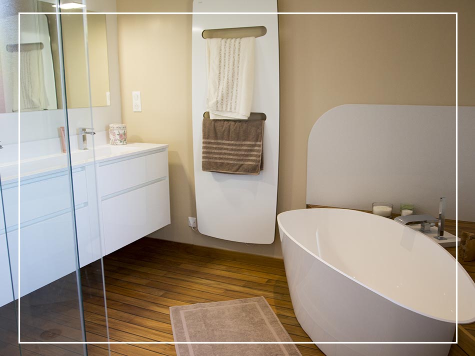 salle bain blanche